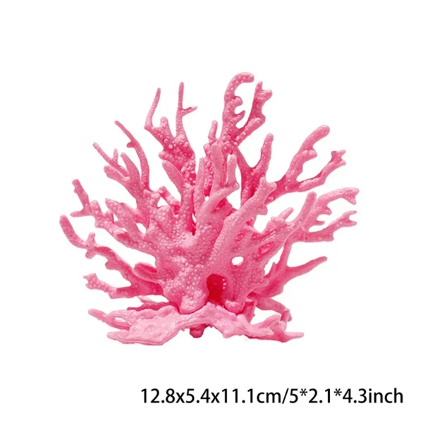 Coralline Artificial Fish Tank Decorations Aquarium Artificial PVC Plants Coral Ornaments Aquarium Landscape Aquarium - Image 13