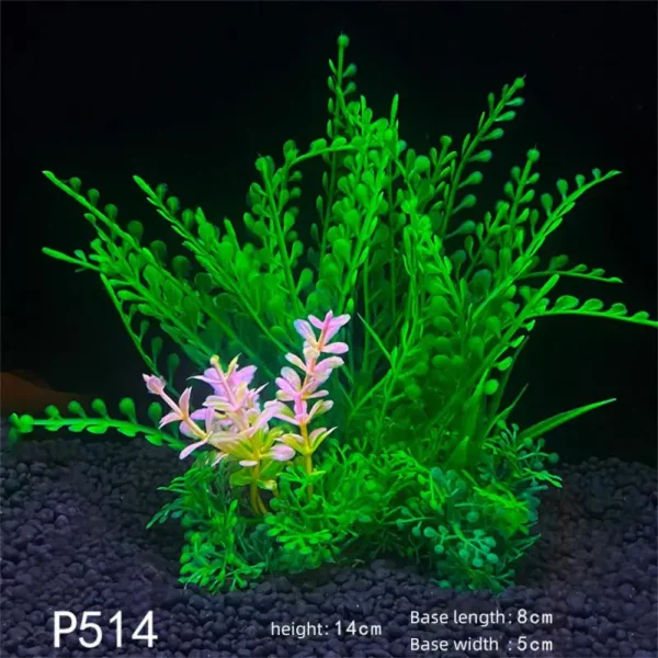 Aquarium Plants Decor Grass Underwater Plastic Artificial Aquatic Plants Ornaments For Fish Tank Aquarium Landscape Decoration - Image 22
