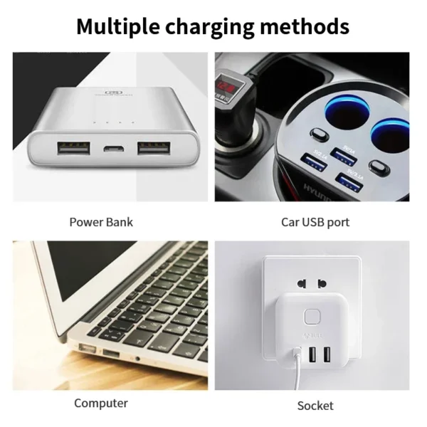Dual-Purpose Aquarium Oxygen Pump Practical Exhaust USB Charging Portable Ultra Silent Air Compressor for Fish Tank Air Pump - Image 6