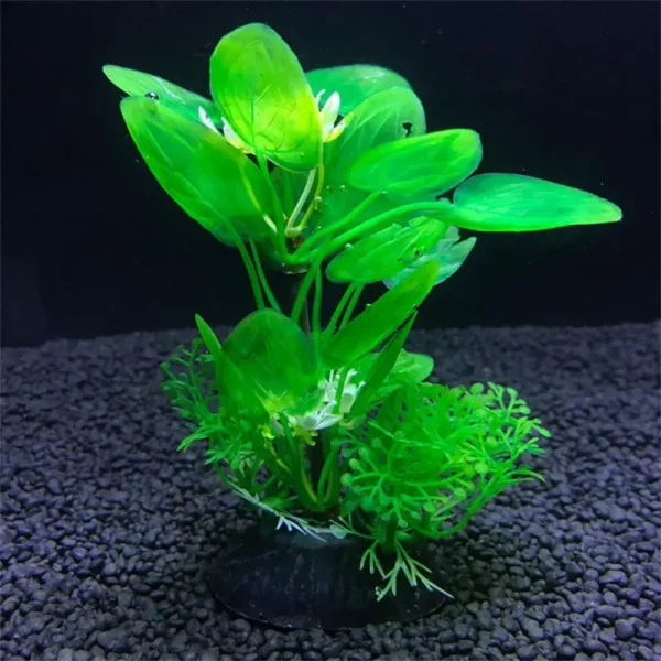Aquarium Plants Decor Grass Underwater Plastic Artificial Aquatic Plants Ornaments For Fish Tank Aquarium Landscape Decoration - Image 2