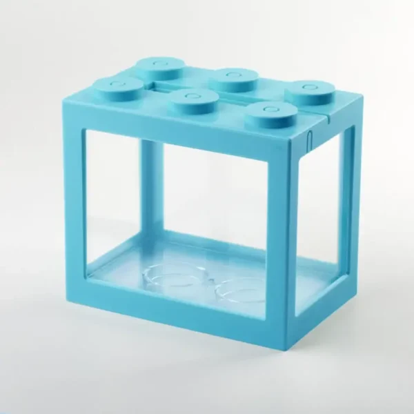 Aquarium Fish Tank Creative Multicolor Stackable Building Blocks Ecological for Small Reptile Pet Box Landscape Seawedecoration - Image 13