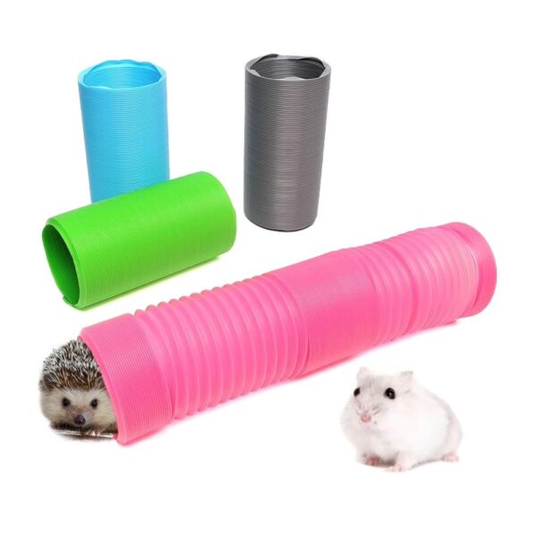 Hamster Freely Extendable Pipe, Totoro, Golden Bear, Channel, Ferret, Pet, Runway Toy - Image 2