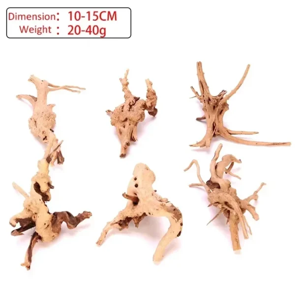 Fish Tank Decoration Natural Wooden Small Habitat Roots Driftwood Scenery  Decorative Ornaments Aquarium Landscape Tree Roots - Image 10
