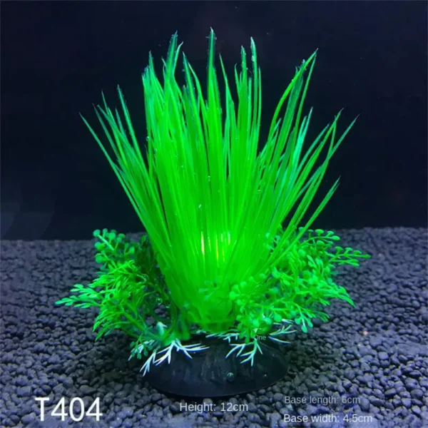 Aquarium Plants Decor Grass Underwater Plastic Artificial Aquatic Plants Ornaments For Fish Tank Aquarium Landscape Decoration - Image 21