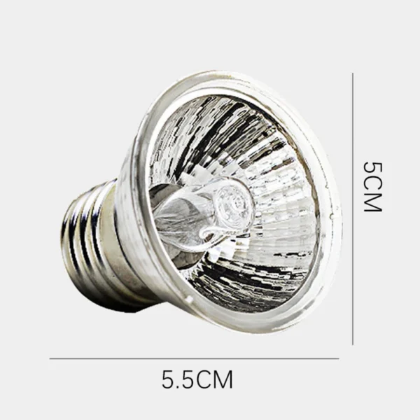 Reptile Tortoise UVA UVB Heating Reptile Lamp Bulb Turtle Basking UV Light Sunlamp Turtle Basking Light - Image 5