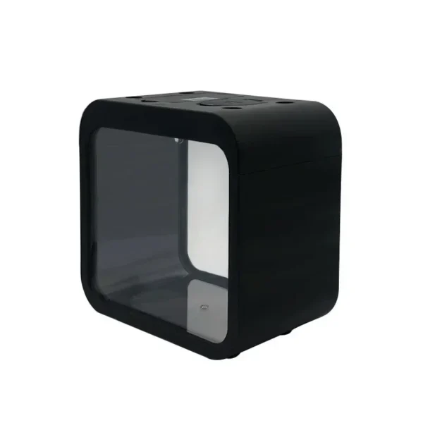 Creative aquarium LED decoration small aquarium fish tank betta transparent fish tank LED light goldfish small fish tank - Image 10