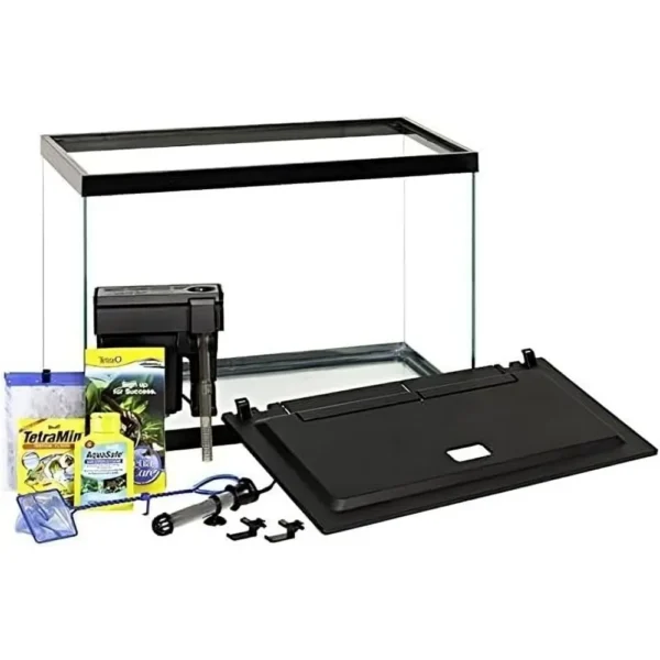 ColorFusion Aquarium 20 Gallon Fish Tank Kit, Includes LED Lighting and Decor - Image 4