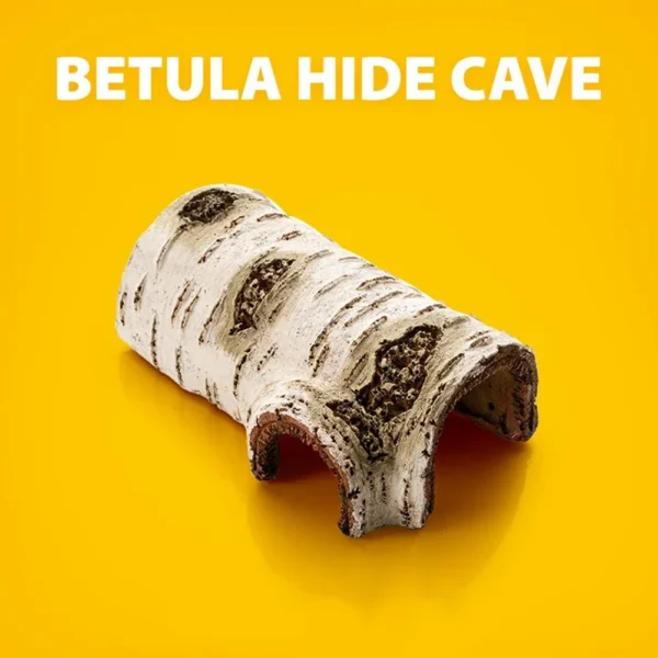 Resin Large Reptile Hide Wooden Bark Appearance Hideout House Hiding Cave Shelter For Reptile Habitat Decoration - Image 3