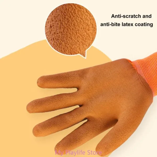 Pet Bite-resistant Gloves Anti Scratch Thickened Hand Protection Pet Training Assistant For Cats Dogs Squirrels Hamsters Birds - Image 3