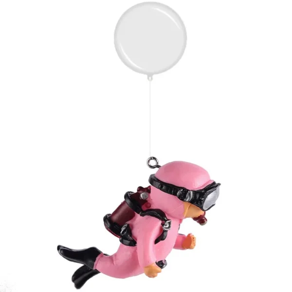Fish Tank Decoration Resin Landscaping Small Ornaments Mini Diver Glow Aquarium Decor Floating Ball Aquarium Accessories - Image 19