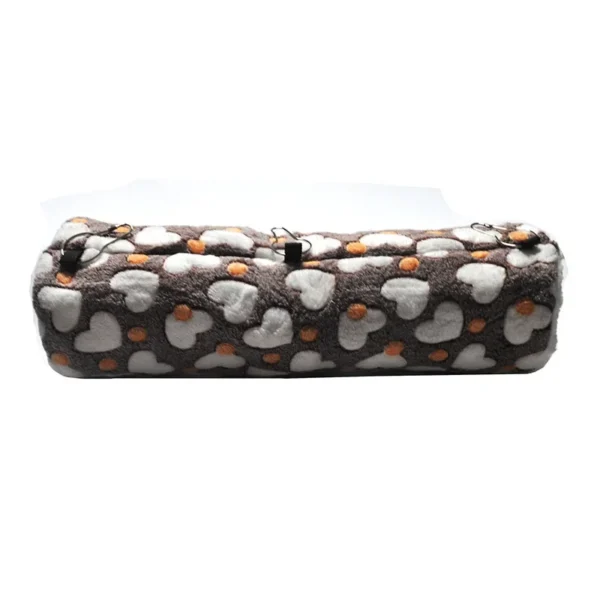 Hamster Tunnel Hammock Warm Sugar Glider Bed for Small Animal Ferret Squirrel Swing Nest Plush Tunnel Guinea Pig Accessories - Image 9