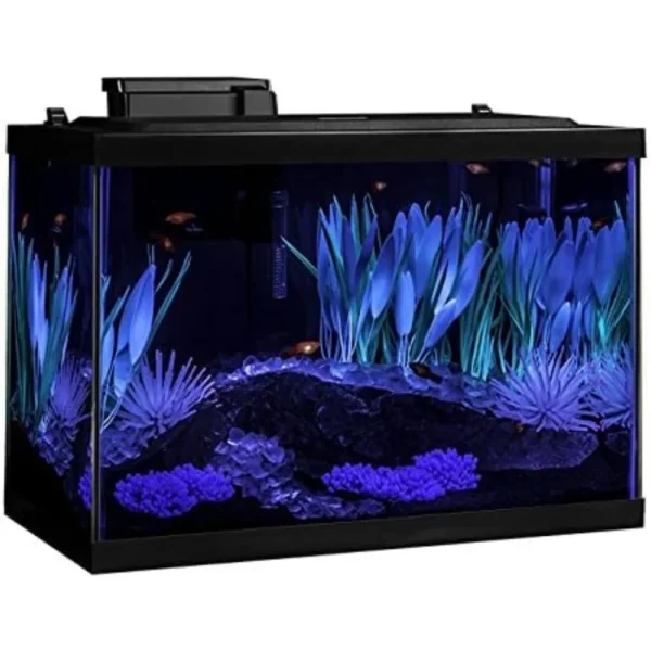 ColorFusion Aquarium 20 Gallon Fish Tank Kit, Includes LED Lighting and Decor - Image 6