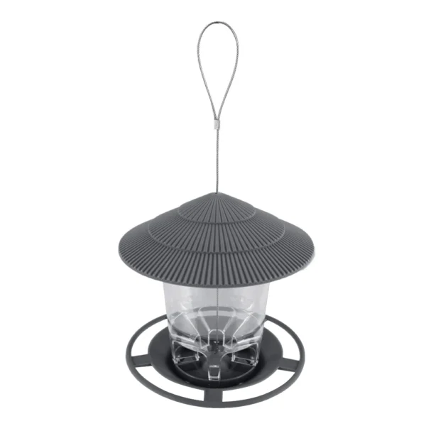 Bird Feeder Automatic Hanging Outdoor Garden Gazebo Wild Bird Feeding Container With Hang Rope House Decor Pet Supplies - Image 9