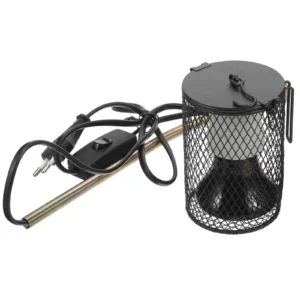 Reptile Ceramic Heating Lamp Pet Heat Bulb Set With Shade Habitat Lighting Ceramic Heat Lamp For Reptiles Pet Products