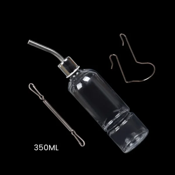 180/350/750ML Plastic Rabbit Drinking Bottle Hamster Cage Water Bottle Dispenser For Bunny Guinea Pig Squirrel Small Pet Feeder - Image 8