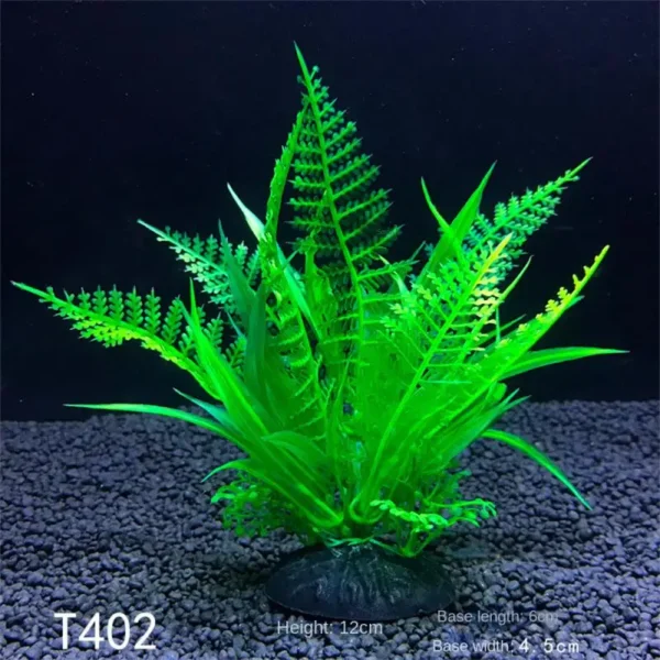 Aquarium Plants Decor Grass Underwater Plastic Artificial Aquatic Plants Ornaments For Fish Tank Aquarium Landscape Decoration - Image 28