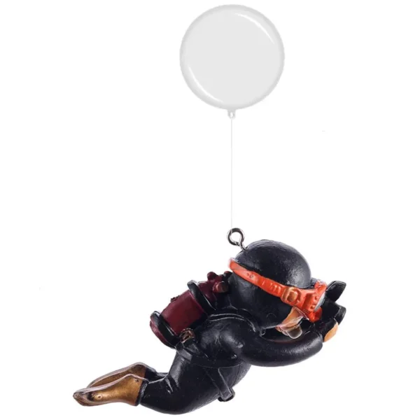 Fish Tank Decoration Resin Landscaping Small Ornaments Mini Diver Glow Aquarium Decor Floating Ball Aquarium Accessories - Image 9