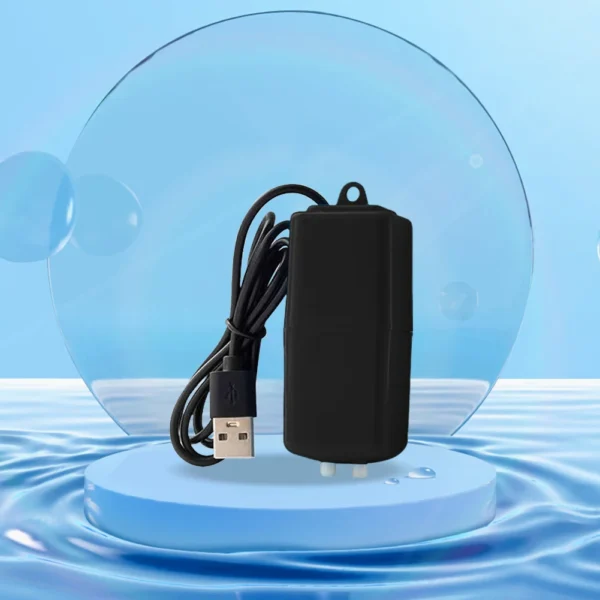 Fish Tank Aerator USB Aquarium Oxygen Air Pump Fish Tank Silent Air Compressor Aerator Portable Fish Tank Accessories - Image 3