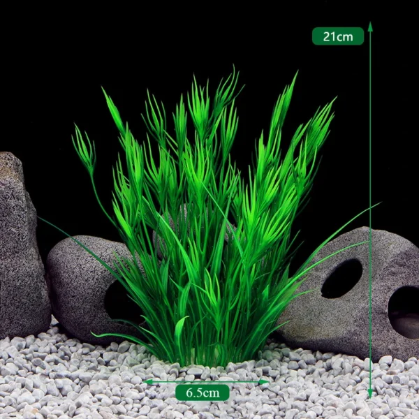 Aquarium Plants Decor Grass Underwater Plastic Artificial Aquatic Plants Ornaments For Fish Tank Aquarium Landscape Decoration - Image 8