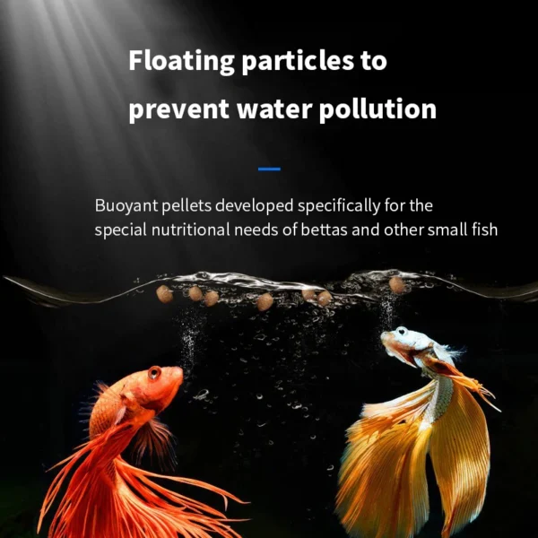 Super fresh betta fish feed, all natural protein rich in calcium, good for betta fish health and clean water quality - Image 5