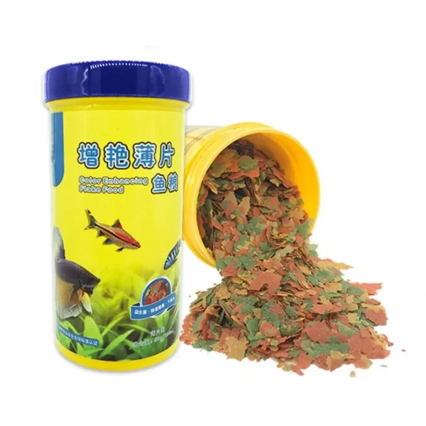 Fish Food Coloring and Brightening Feed High-nutrient Tropical Fish Growth Healthy Fish Food Flakes - Image 6