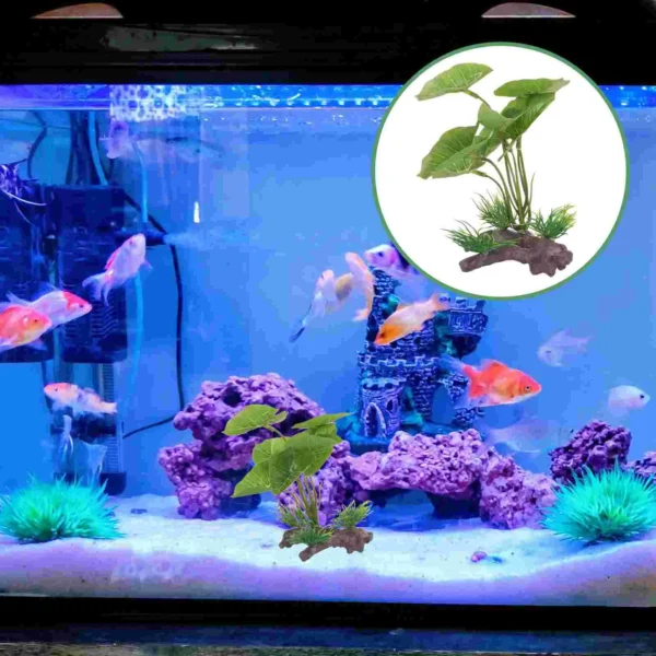 Plant For Fish Tank Lasting Widely-used Decorative Aquarium Grass Freshwater Aquarium Plant Betta Fish Tank Plants Landscaping - Image 2