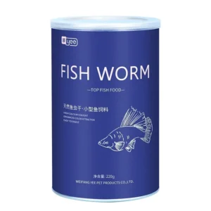 Aquarium Fish Food Dried Water Flea Guppy Fish Worm First Bite 1280ML