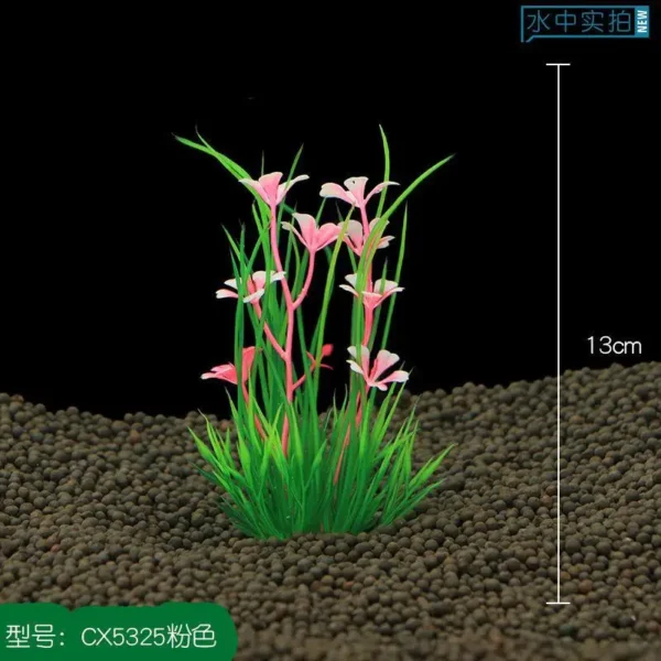 Artificial Underwater Plants Aquarium Decor Plants Fish Tank Landscaping Simulation Plants Water Grass Viewing Decorations - Image 10