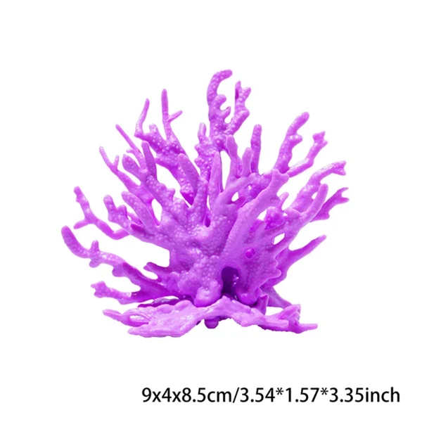 Coralline Artificial Fish Tank Decorations Aquarium Artificial PVC Plants Coral Ornaments Aquarium Landscape Aquarium - Image 15