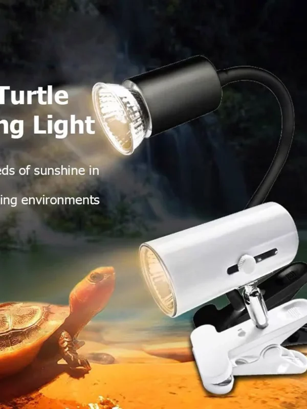 Reptile Tortoise UVA UVB Heating Reptile Lamp Bulb Turtle Basking UV Light Sunlamp Turtle Basking Light - Image 3