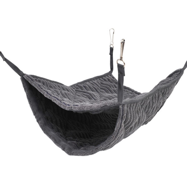 Ferret Hammock for Cage – Double Layer Plush Rat Hammock, Guinea Pig Hammock, Chinchilla Hammock – Small Animal Bed - Image 3