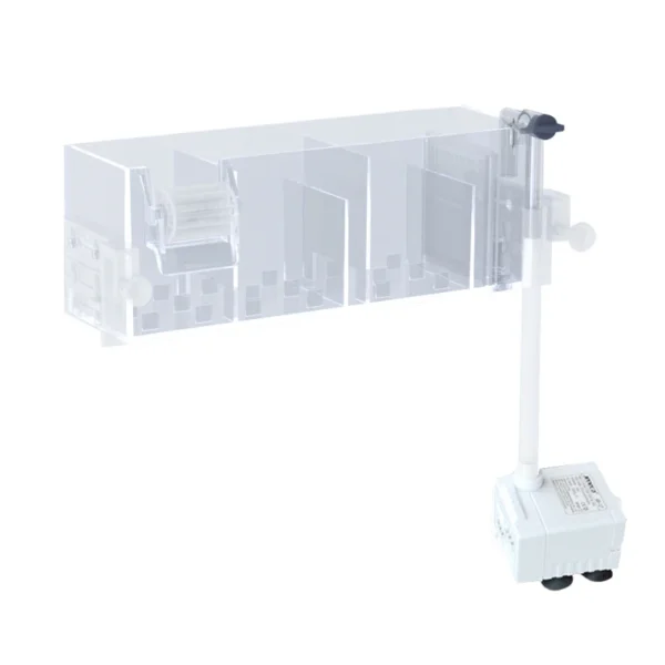 1PC Fish Tank Waterfall Filter Box Wall Mounted Built-in Silent Circulating Water Purifier For Aquarium Tank Box With Water Pump - Image 2
