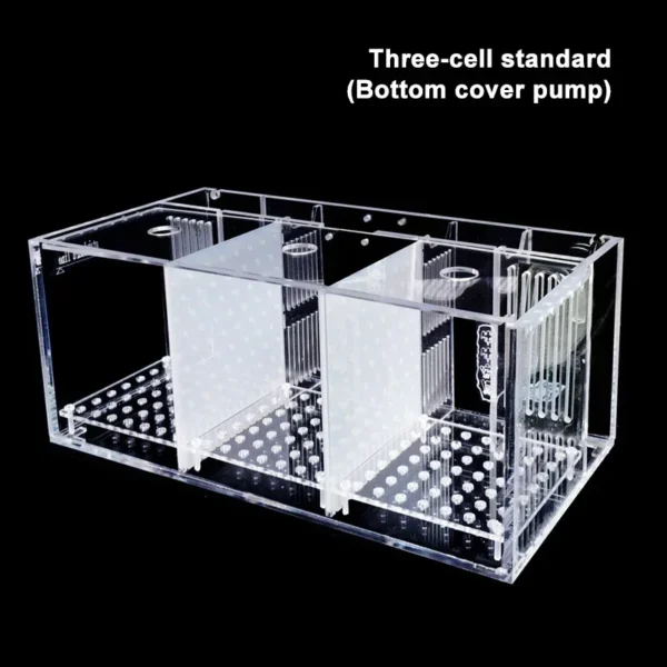 Aquarium Acrylic Fish Tank Breeding Isolation Box Goldfish Fighting Fish Viewing Tank Small Fry Breeder Isolations Box Supplies - Image 9
