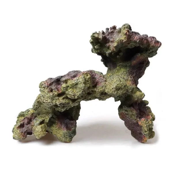 Simulation coral reef seafloor reef landscaping fish tank rockery decoration aquarium set sea tank rock base - Image 5