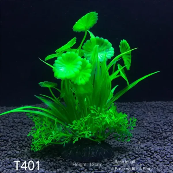 Aquarium Plants Decor Grass Underwater Plastic Artificial Aquatic Plants Ornaments For Fish Tank Aquarium Landscape Decoration - Image 4