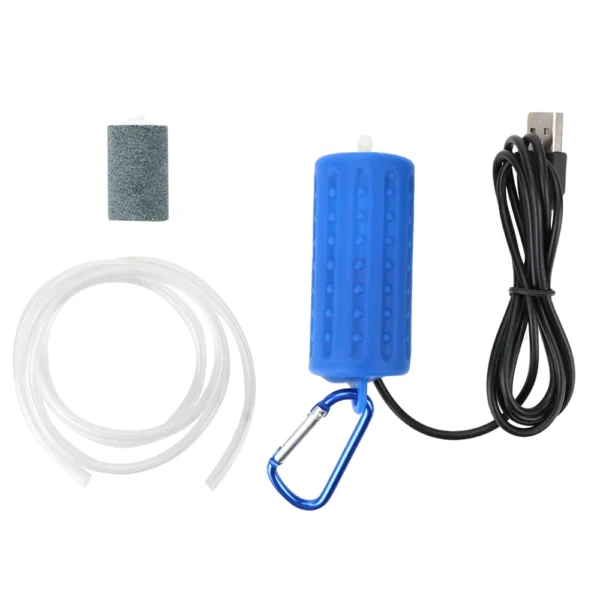Aquarium Fish Tank Oxygen Air Pump Portable Aquatic Terrarium Filter Mute Energy Saving Supplies Mini USB Fish Tank Accessories - Image 7