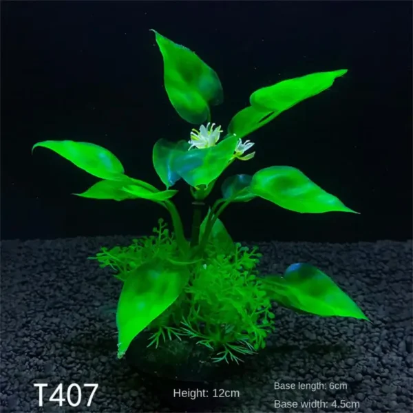 Aquarium Plants Decor Grass Underwater Plastic Artificial Aquatic Plants Ornaments For Fish Tank Aquarium Landscape Decoration - Image 8