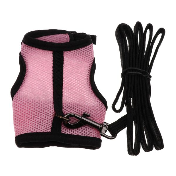 Adjustable Ferret Harness/Baby Rabbit/Squirrel/Hamster Rat Mouse Leash Lead Rope - Image 9