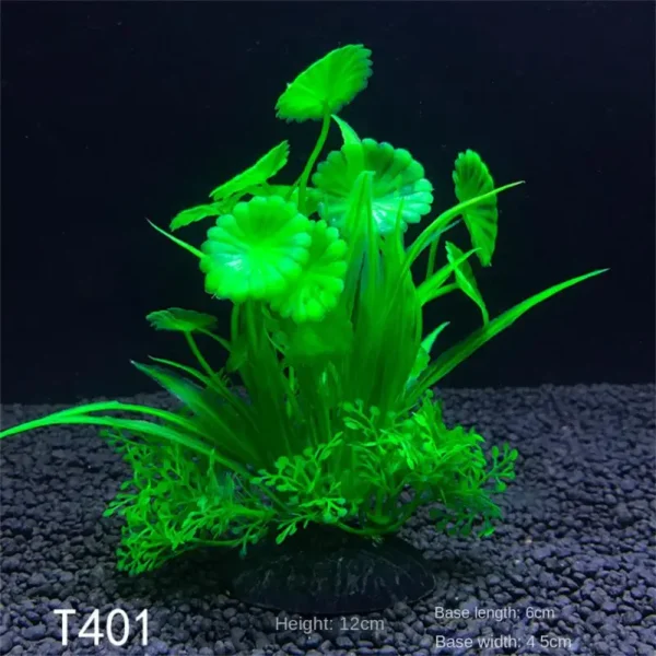 Aquarium Plants Decor Grass Underwater Plastic Artificial Aquatic Plants Ornaments For Fish Tank Aquarium Landscape Decoration - Image 24