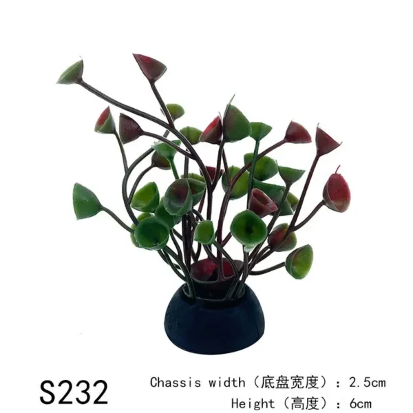 Artificial Underwater Plants Aquarium Decor Plants Fish Tank Landscaping Simulation Plants Water Grass Viewing Decorations - Image 20