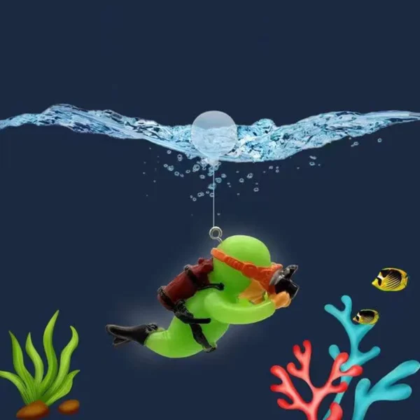 Fish Tank Decoration Resin Landscaping Small Ornaments Mini Diver Glow Aquarium Decor Floating Ball Aquarium Accessories - Image 16