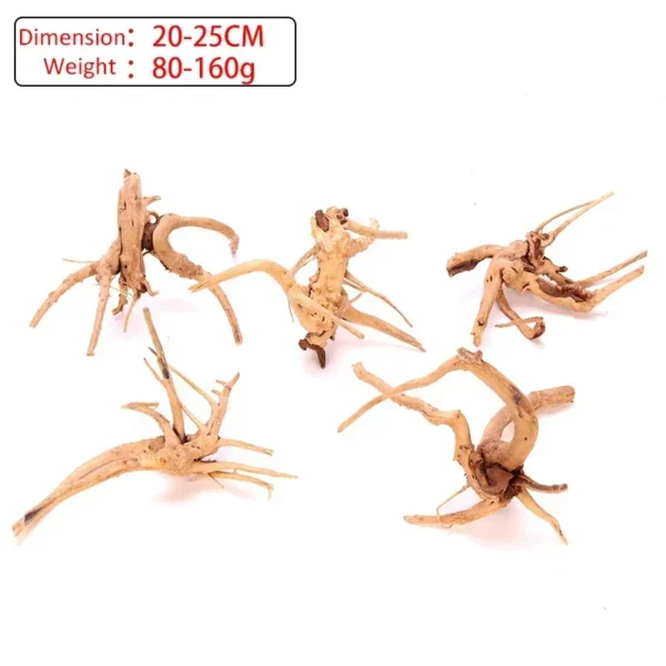 Fish Tank Decoration Natural Wooden Small Habitat Roots Driftwood Scenery  Decorative Ornaments Aquarium Landscape Tree Roots - Image 7