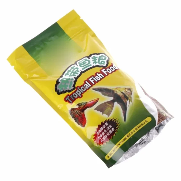 Aquarium Tank Tropical Fish Food Small Fish Feed Grain 88g Delicious Food Especially for Guppy Lantern Fish 1 Bag - Image 4