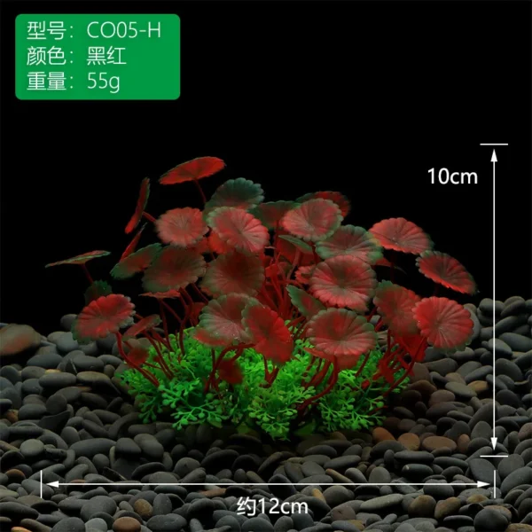 Simulated Aquatic Plant Fish Tank Decoration Fish Tank Landscaping Aquarium Ornaments Fake Aquatic Plants - Image 6