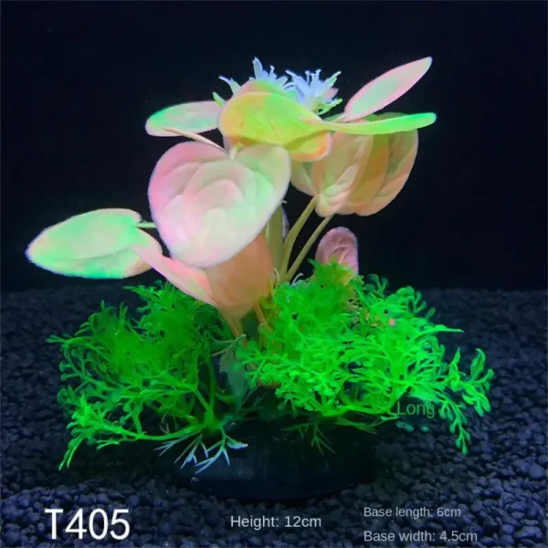 Aquarium Plants Decor Grass Underwater Plastic Artificial Aquatic Plants Ornaments For Fish Tank Aquarium Landscape Decoration - Image 12