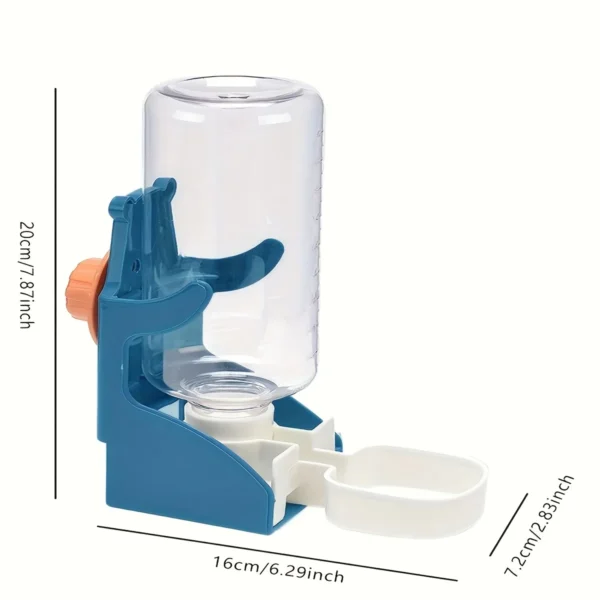 Automatic water dispenser for birds parrot feeding cage transparent parakeet seed container food feeding cage water dispenser - Image 5