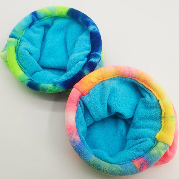 1 pc Random Color Warm Ferret Rat Hammock Cage Cozy Plush Sleeping Bag Hanging Beds House Nest Hamster Accessories Pets Supplies - Image 4