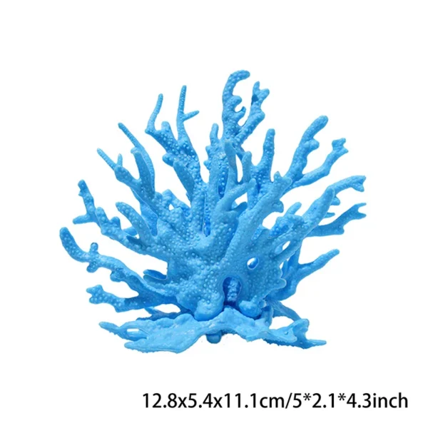 Coralline Artificial Fish Tank Decorations Aquarium Artificial PVC Plants Coral Ornaments Aquarium Landscape Aquarium - Image 14