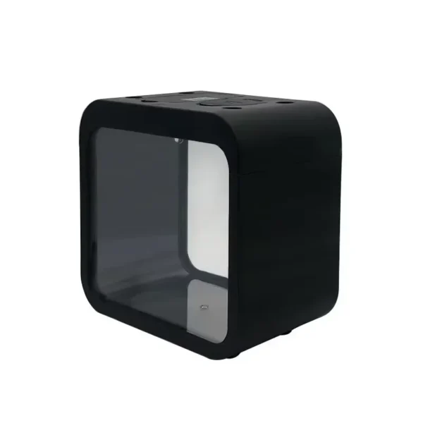 Creative aquarium LED decoration small aquarium fish tank betta transparent fish tank LED light goldfish small fish tank - Image 9